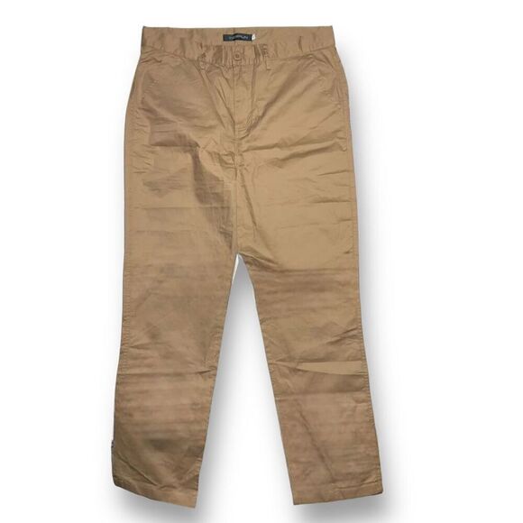 🔥INCERUN Slim Fit Trousers 👖 Rich Brown | Size 32 | Smart-Casual Vibes - Picture 3 of 5